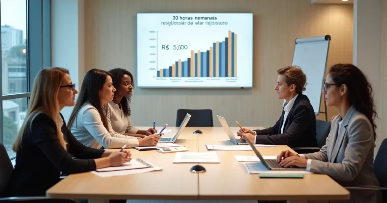 Assistentes sociais discutem piso salarial em reunião com parlamentares