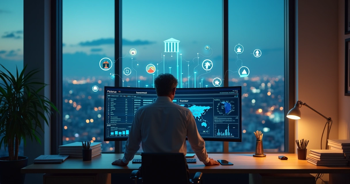 Servidor de câmara configura painel digital com fluxo de dados ligado à cidade